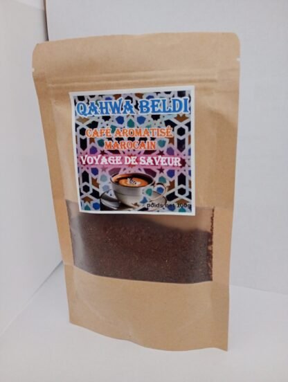 café QAHWA BELDI CAF2 TRADITIONNELLE MAROCAIN