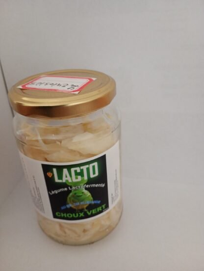 légume lactofermenté artisanale chou vert " LACTO"
