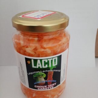 légume lactofermenté carotte artisanale " LACTO"