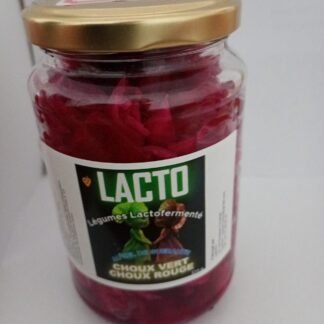 légume lactofermenté mix chou rouge, chou vert artisanale " LACTO".